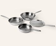 Siraat's Kitchen Titanium Hammered Collection
